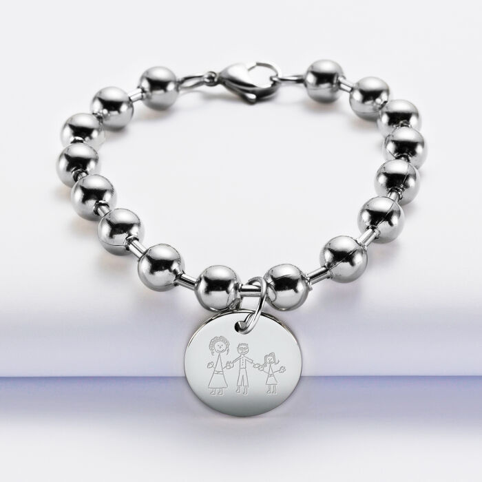 Bracelets gravés personnalisés pas cher