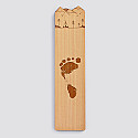 Personalised "Mountain" engraved wooden bookmark - imprints
