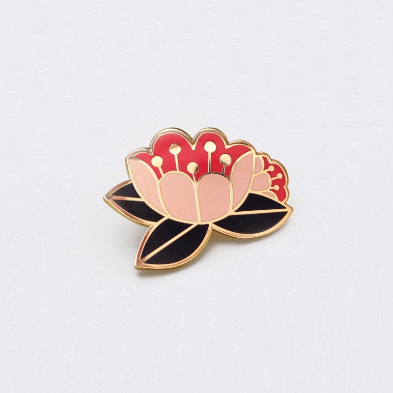 HappyBulle water lily pin
