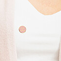 Pin's la plus chouette des mamans - coloris aléatoire - Pin's porté rose