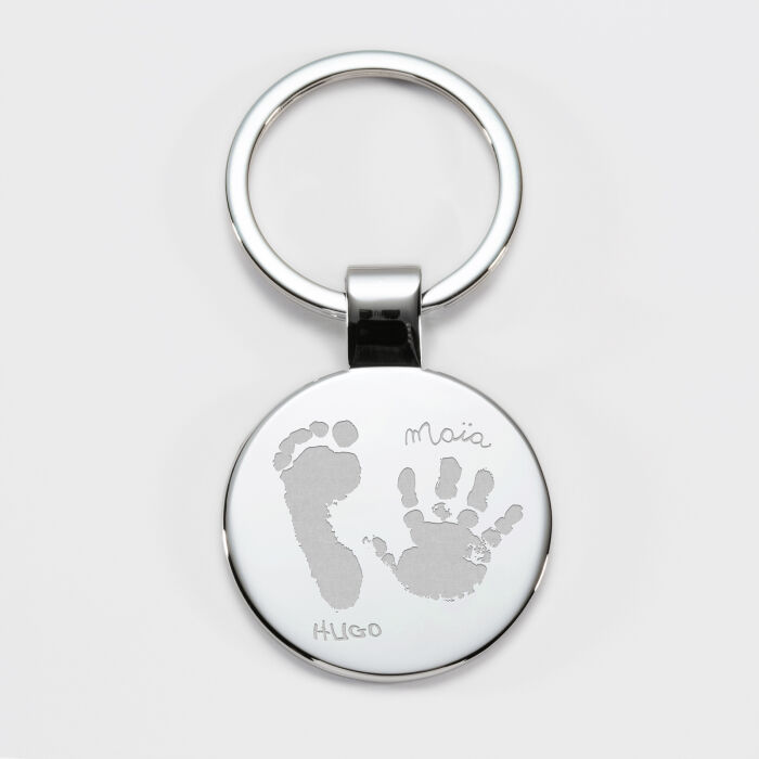 Porte Cle Personnalise Acier Rond 37 Mm Achat Vente