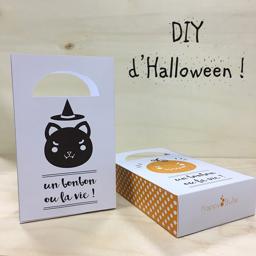 DIY d'Halloween : Fabrique ton sac à bonbons !