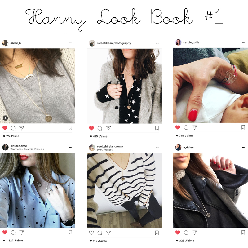 Look Book  #1 zoom sur le pendentif personnalisé