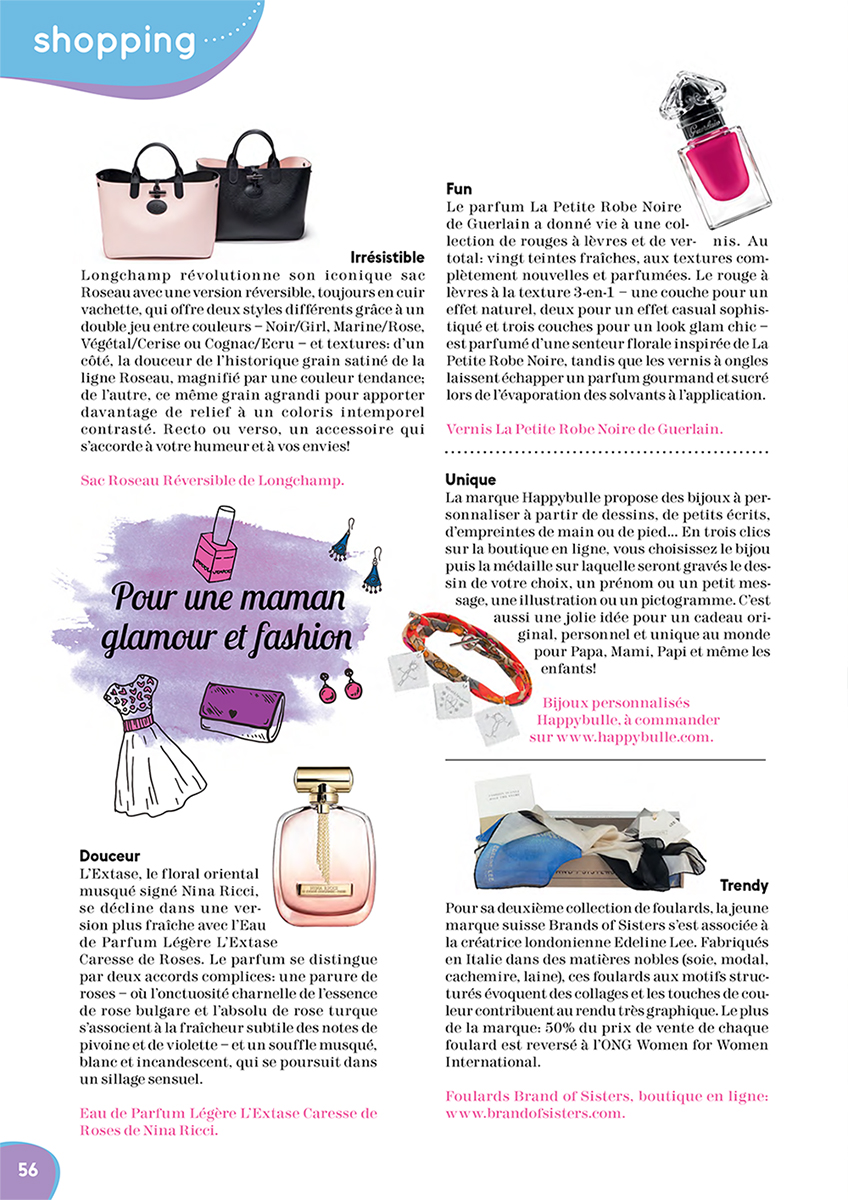 BabyMag - Shopping - Pour une maman glamour et fashion