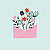 No message (Floral envelope design)