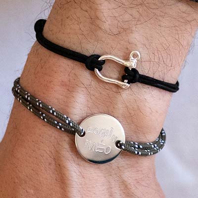 Bracelet argent rhodié 925