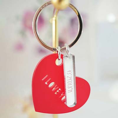 Porte-clés acrylique