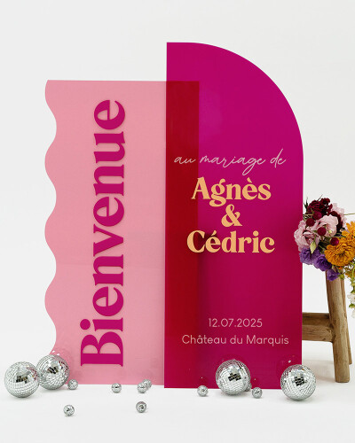 Panneau de bienvenue