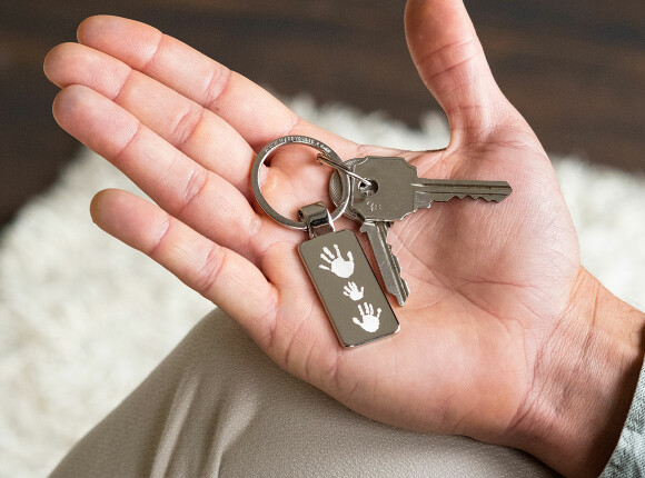 [Porte-clés] empreinte