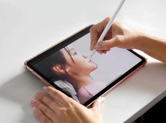 Step 2: Line drawing of the profile