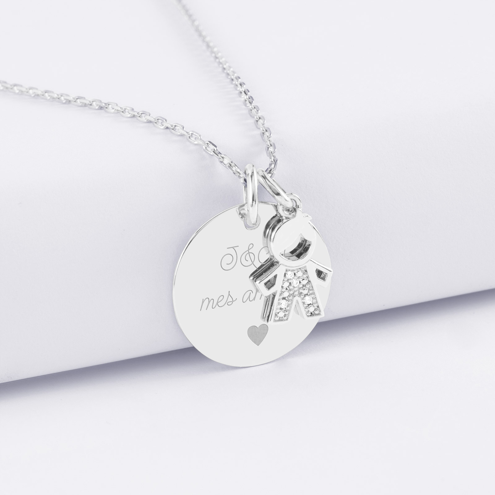 Charm argent Petit Garçon