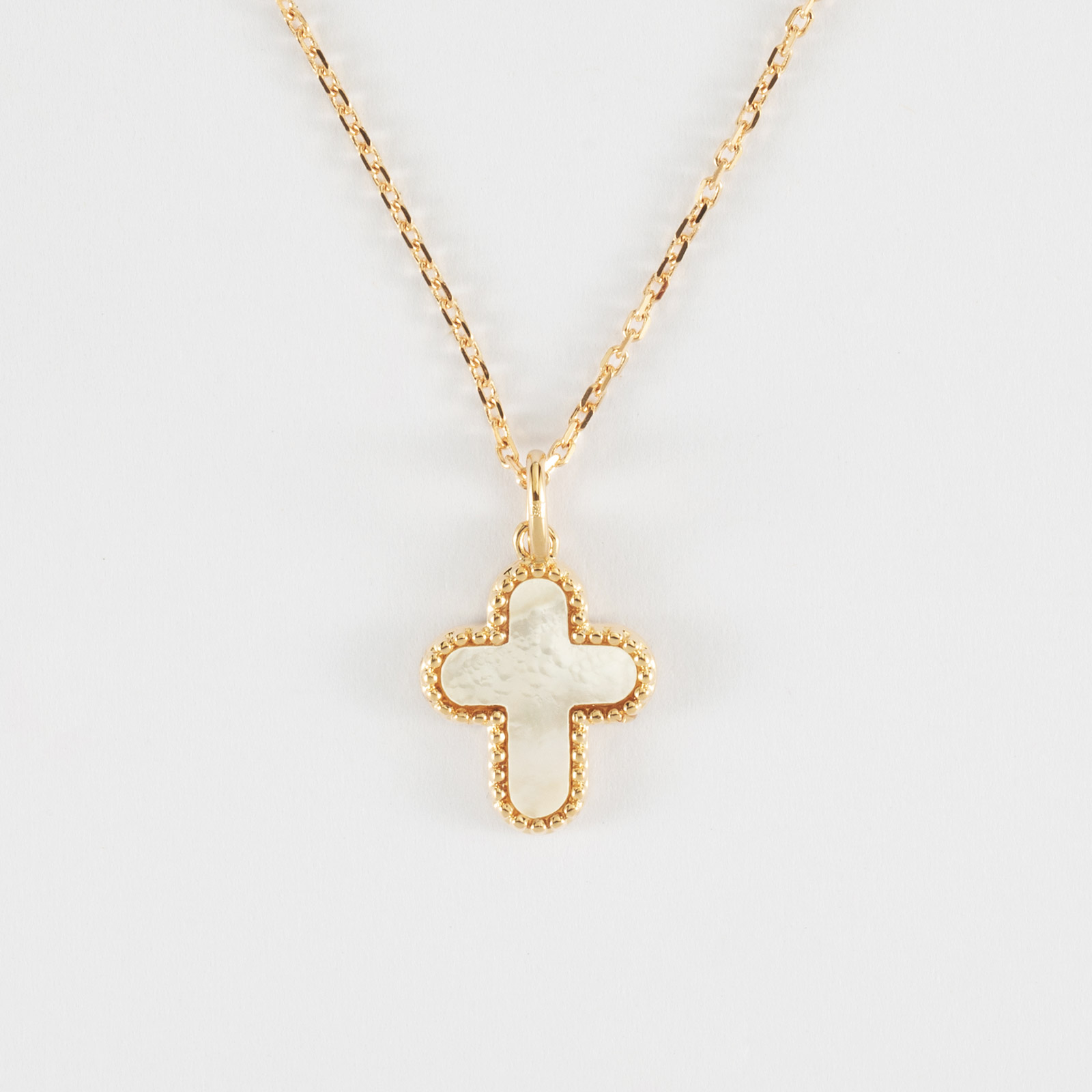 Ancien Pendentif Médaille Plaquer Or Breloque Art Déco nouveau religieuse