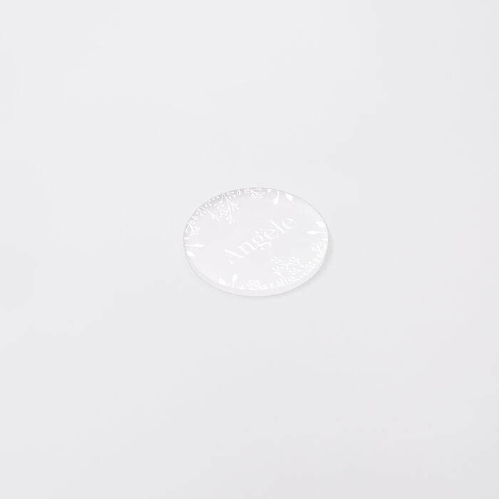 Marque-place personnalisé acrylique givré 45x45 - Bohème