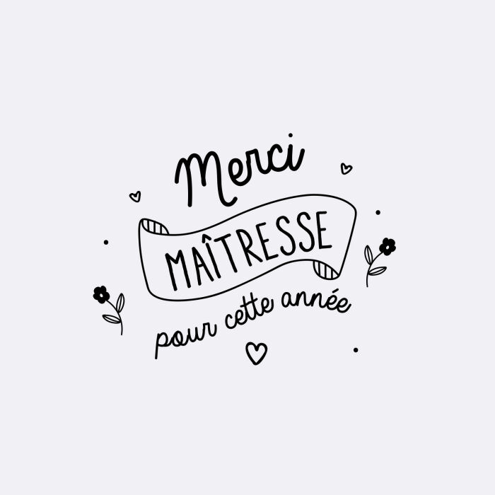 Boîte à bijoux personnalisée hexagonale 8x7x4 cm verre gravé - Edition spéciale "Merci maîtresse" - illustration