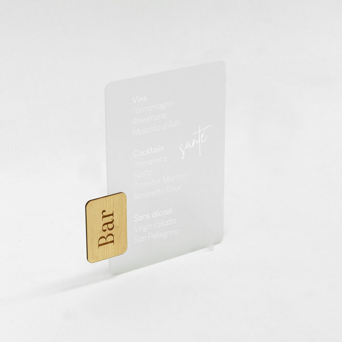 Signalétique bar personnalisée acrylique givré 285x346 - Bohème