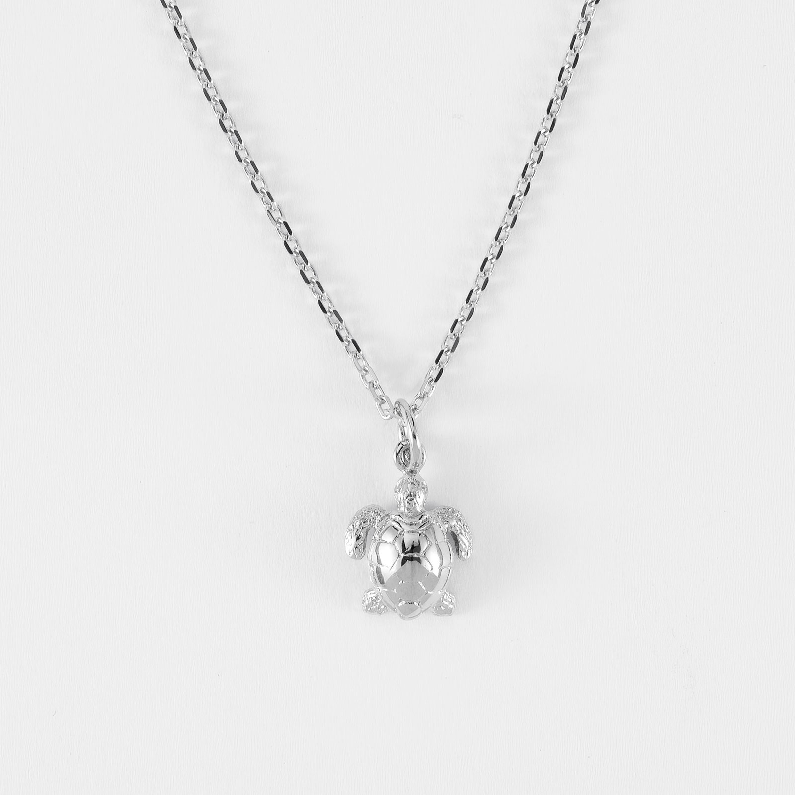 Pendentif Tortue Ajourée Argent | EXCALIBUR Bijoux