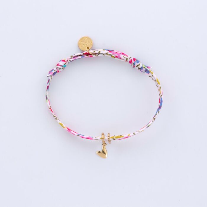 Bracelet enfant Liberty personnalisé collection Chapitre plaqué or - à composer