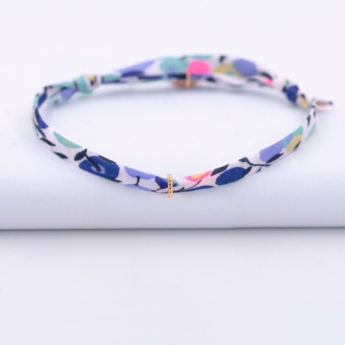 Bracelet Liberty personnalisé collection Chapitre plaqué or - à composer
