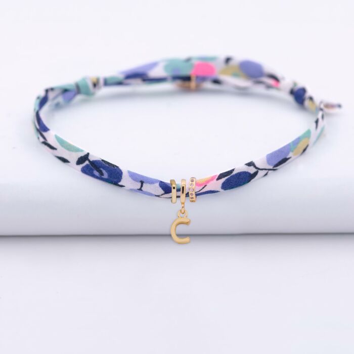 Bracelet Liberty personnalisé collection Chapitre plaqué or - à composer