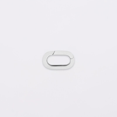 Pendentif personnalisé collection Chapitre mousqueton 11x19 mm argent - à composer