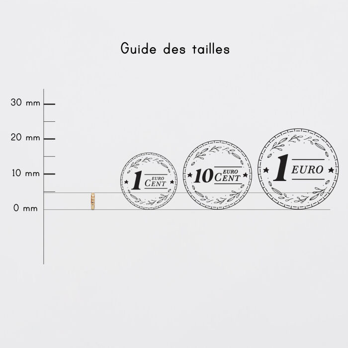 Gold-Plated Chapter Collection Lace Mini Ring Charm