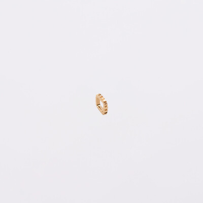 Gold-Plated Chapter Collection Lace Mini Ring Charm