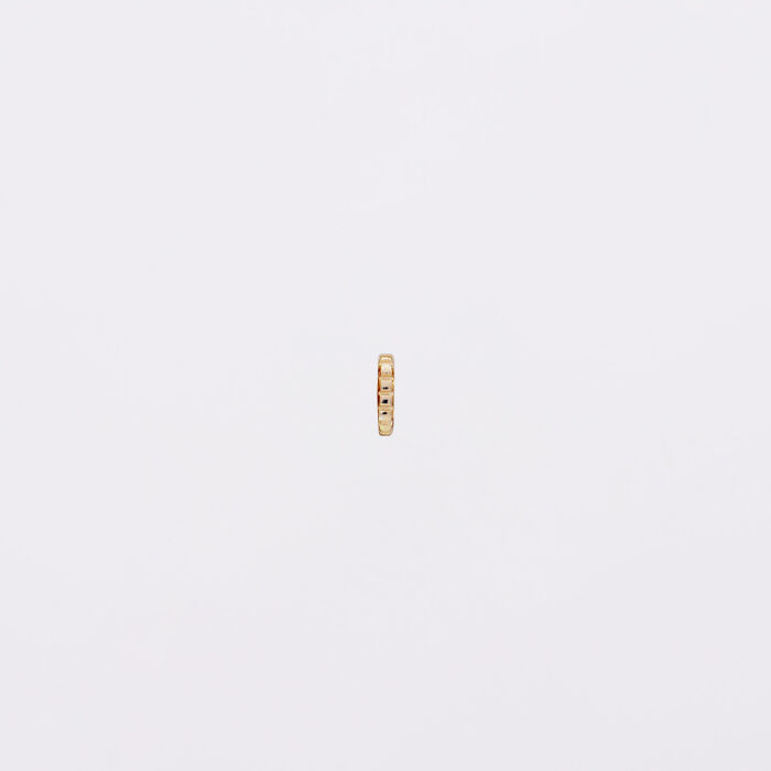 Gold-Plated Chapter Collection Lace Mini Ring Charm