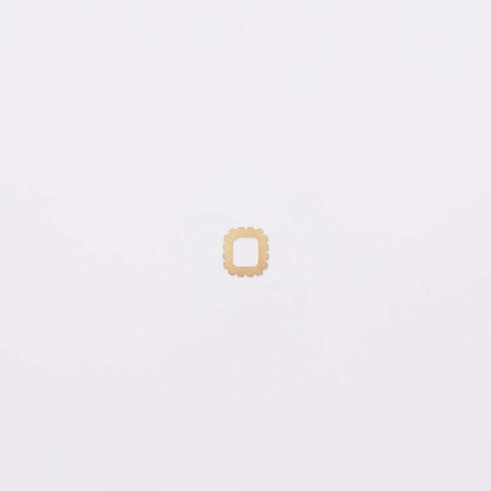 Gold-Plated Chapter Collection Lace Mini Ring Charm