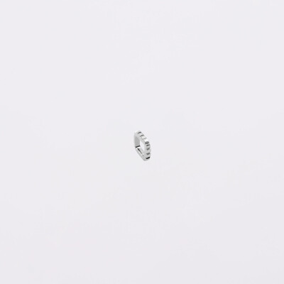 Silver Chapter Collection Lace Mini Ring Charm
