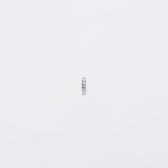 Mini-charm anneau dentelé collection Chapitre argent - dentelle