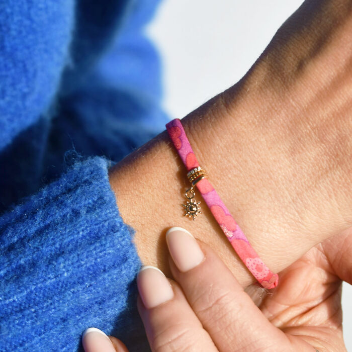 Personalised Liberty Cord Gold-Plated Chapter Collection Bracelet- Create your own