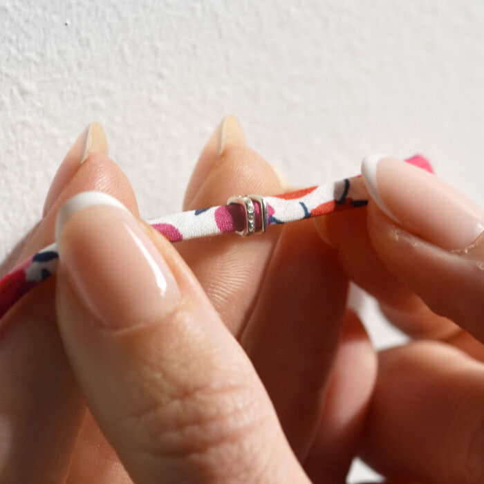 Bracelet Liberty personnalisé collection Chapitre argent - à composer - ambiance 2