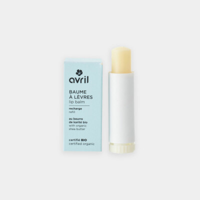 Baume à lèvres Bio rechargeable 4g - Avril