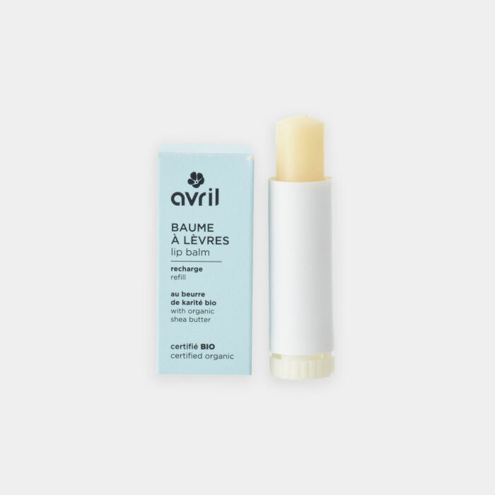 Baume à lèvres Bio rechargeable 4g - Avril