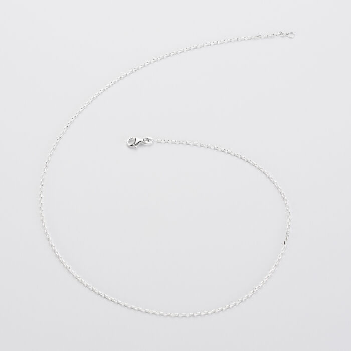 Silver link chain - 2