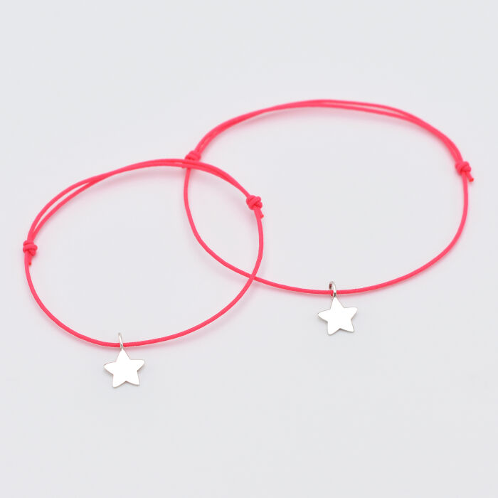Duo de bracelets argent "Petite étoile" - 2