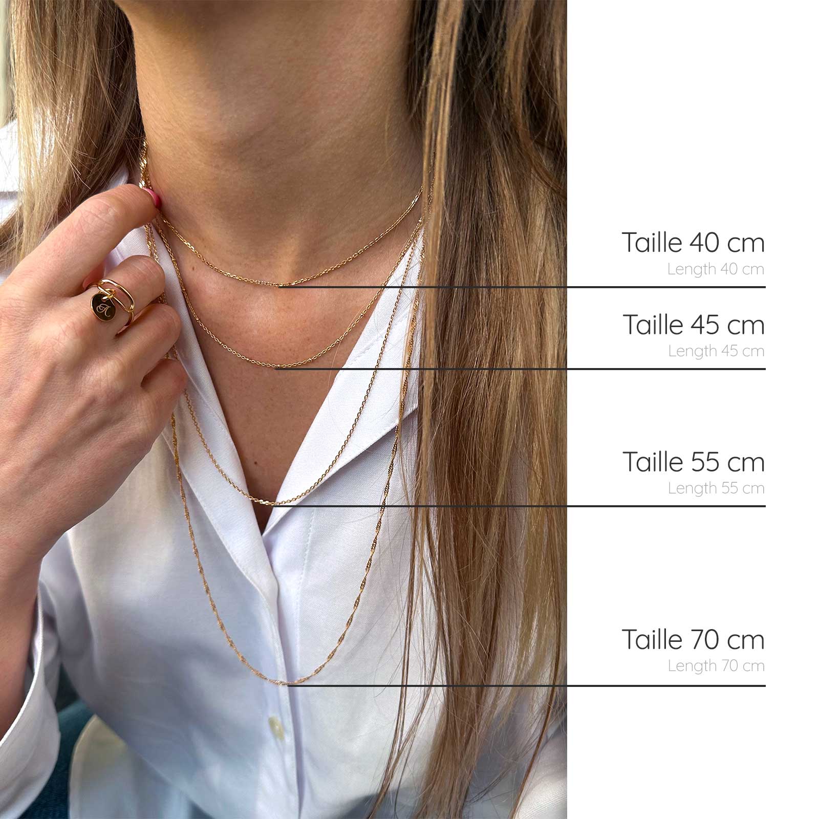 Collana Con Ciondolo Trifoglio Rotante In Acciaio Inossidabile - Foto 3