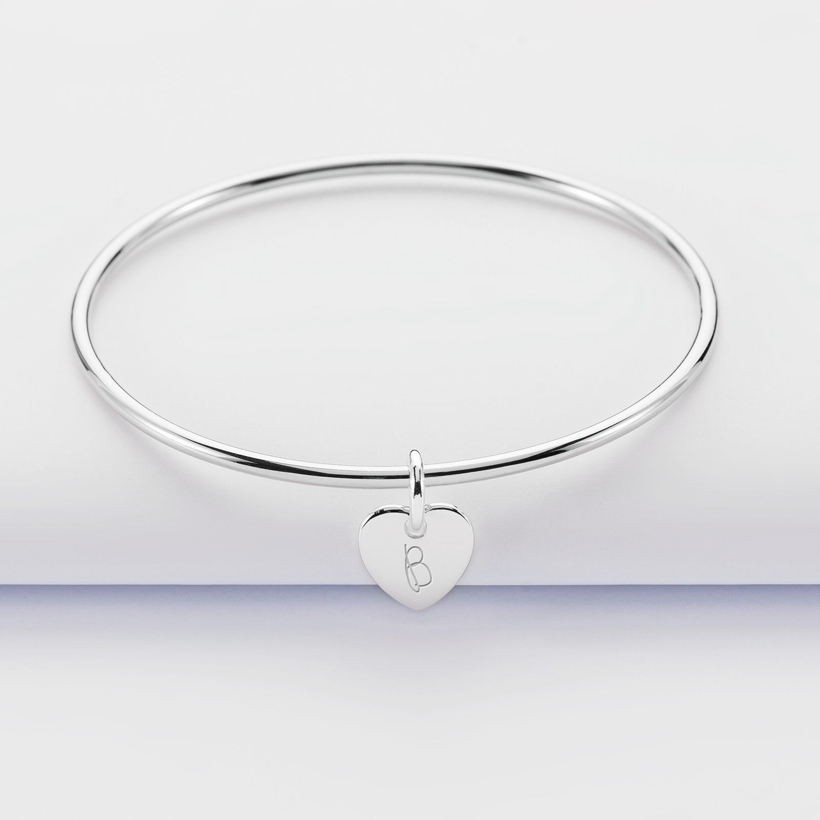 Bracelet Jonc Personnalisé En Argent 925 Ou Plaqué Or