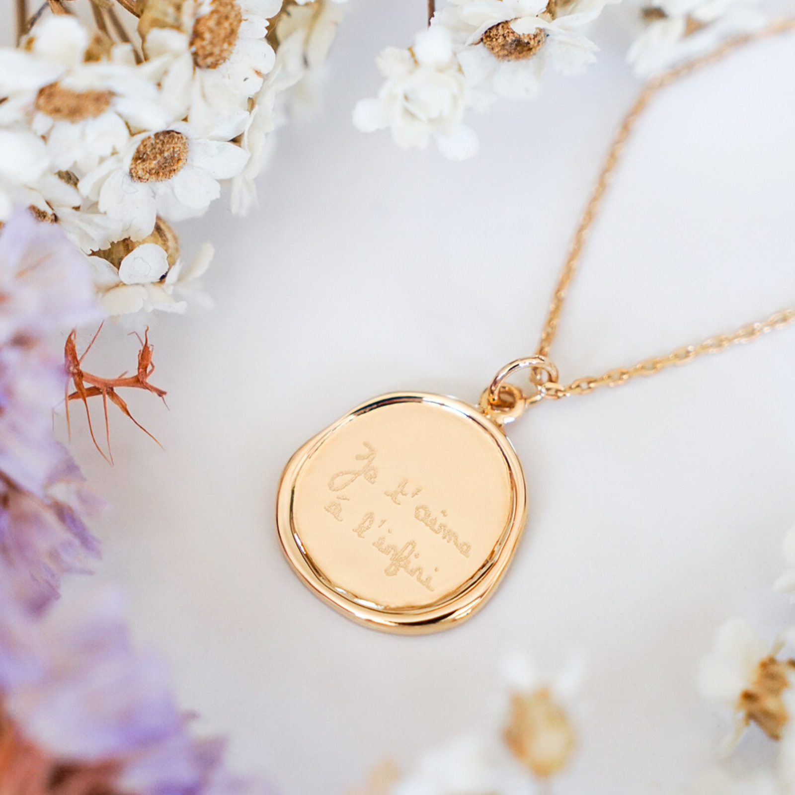 PRIORITY Grand Pendentif Arbre De Vie En Or 18 Carats Avec Zircons