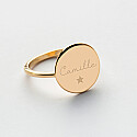 Bague gravée personnalisée - France
