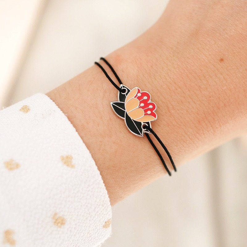 Water lily bracelet exclusive HappBulle design HappyBulle