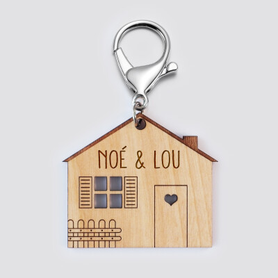 "Home Sweet Home" keyring