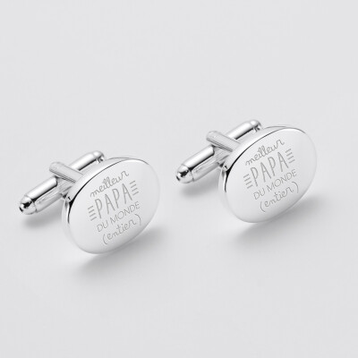 Boutons de manchettes personnalisés