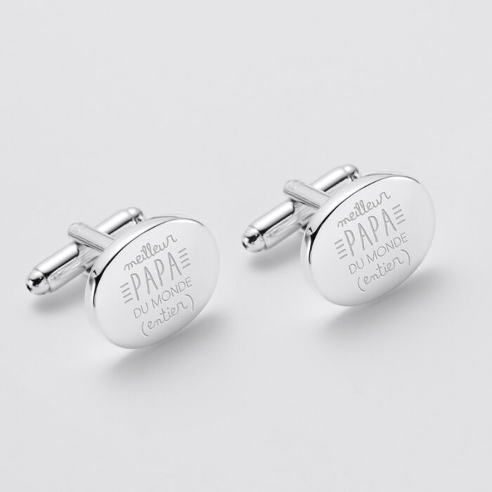 Boutons de manchettes personnalisés