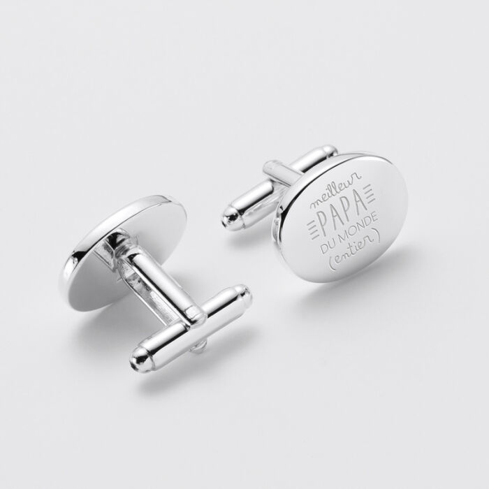 Boutons de manchettes personnalisés