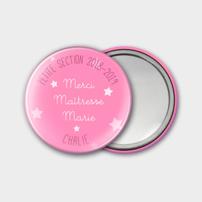 Accessoires "Merci maitresse" édition limitée rose 1