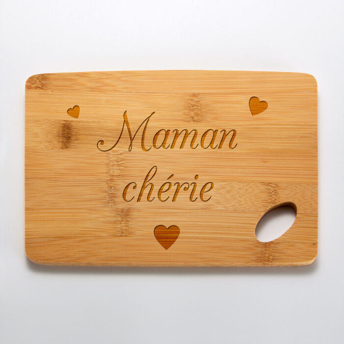 Toupie personnalisée gravée bois