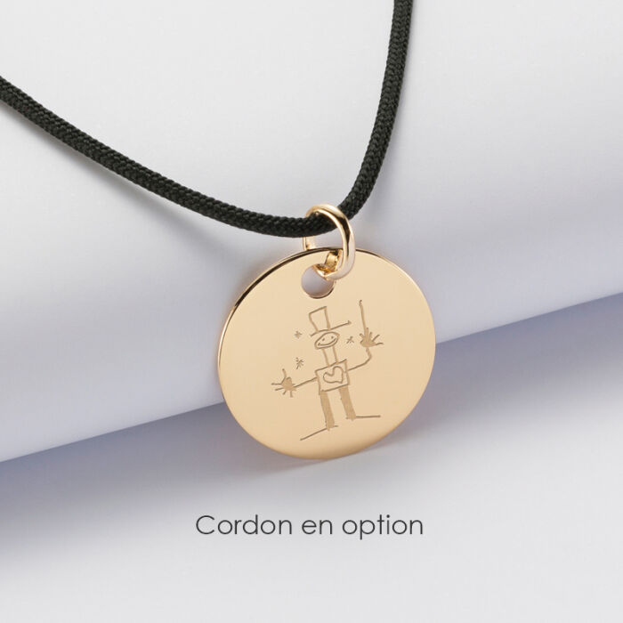 Chaine femme plaqué or en option