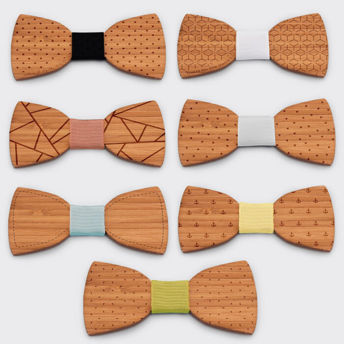 Motif noeud papillon homme