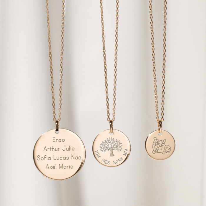 Gold plated link chain - 1